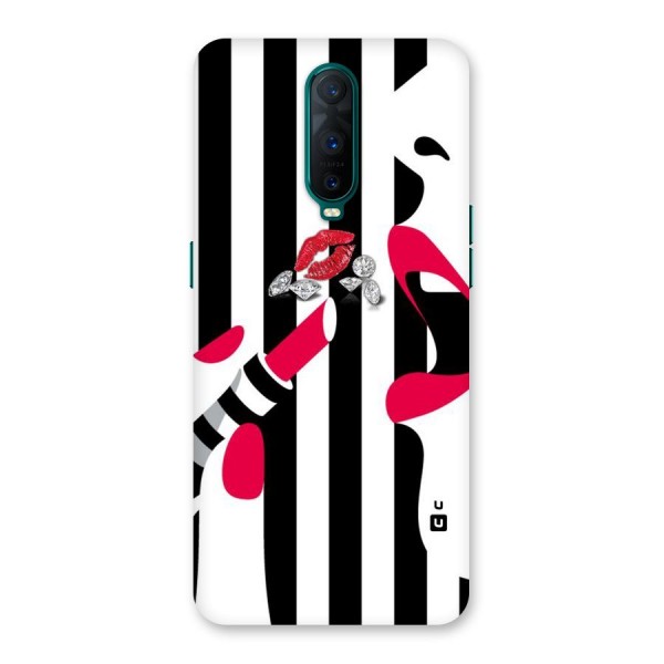 Bold Woman Back Case for Oppo R17 Pro