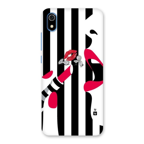 Bold Woman Back Case for Redmi 7A