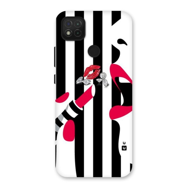 Bold Woman Back Case for Redmi 9C