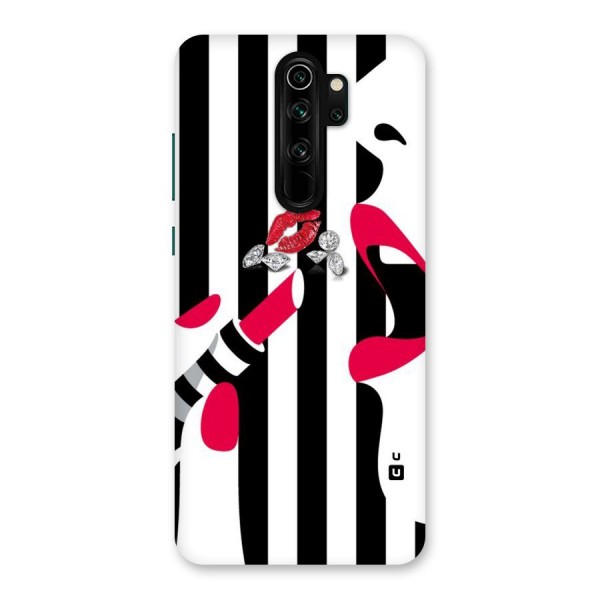 Bold Woman Back Case for Redmi Note 8 Pro