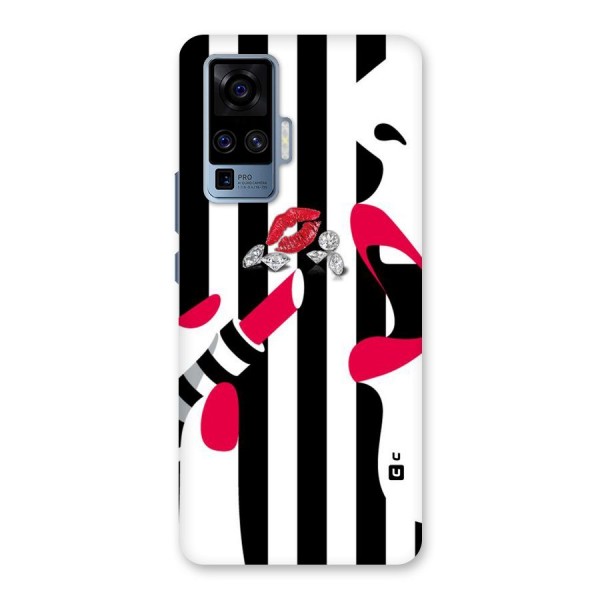 Bold Woman Back Case for Vivo X50 Pro