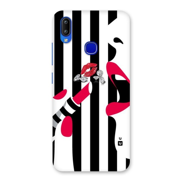 Bold Woman Back Case for Vivo Y91