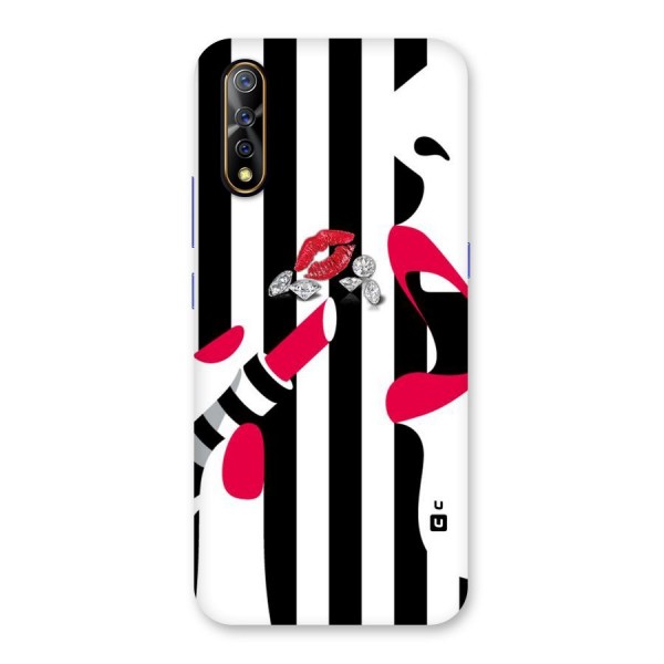 Bold Woman Back Case for Vivo Z1x