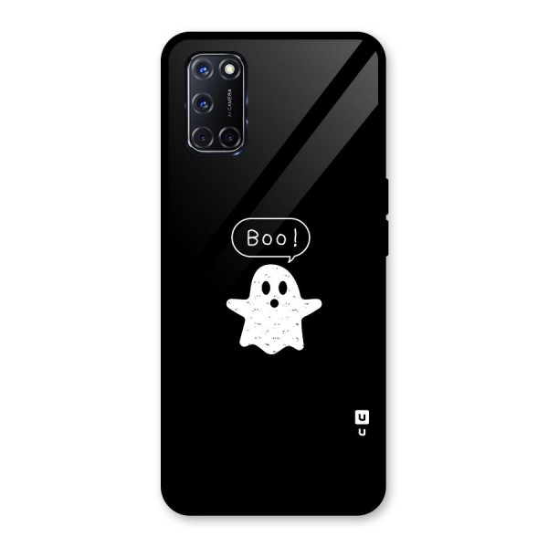 Boo Cute Ghost Glass Back Case for Oppo A52