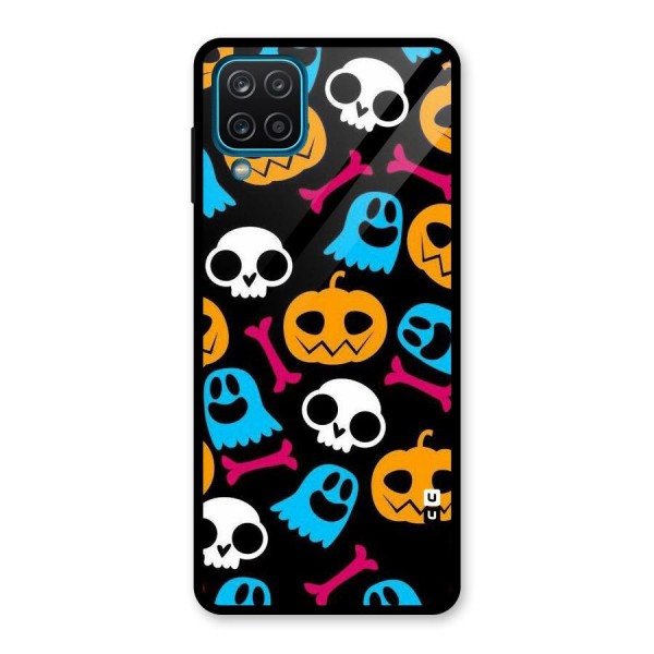 Boo Design Glass Back Case for Galaxy A12