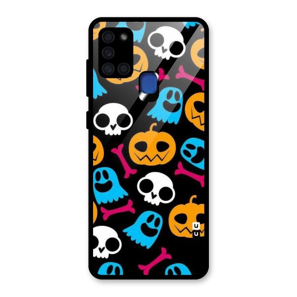 Boo Design Glass Back Case for Galaxy A21s