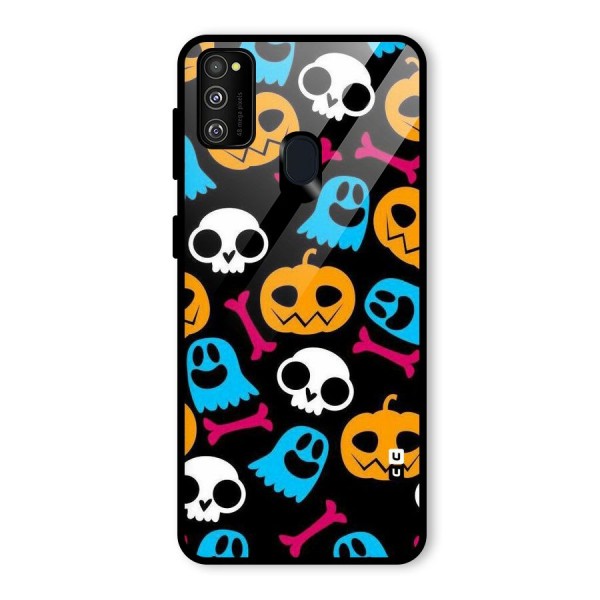 Boo Design Glass Back Case for Galaxy M21