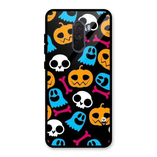 Boo Design Glass Back Case for Poco F1