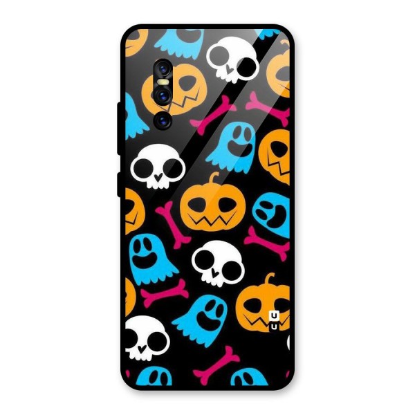 Boo Design Glass Back Case for Vivo V15 Pro