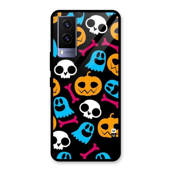 Boo Design Glass Back Case for Vivo V21e 5G