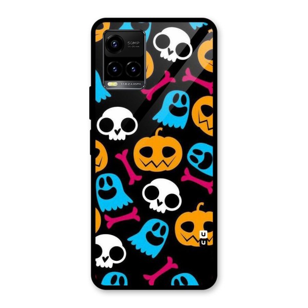 Boo Design Glass Back Case for Vivo Y21A