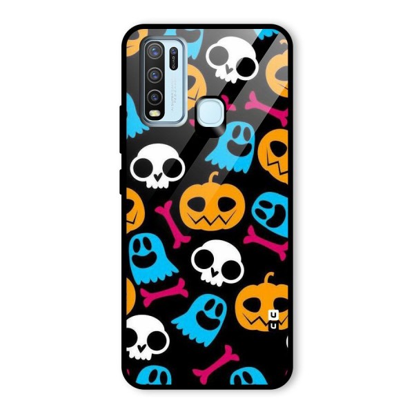 Boo Design Glass Back Case for Vivo Y30