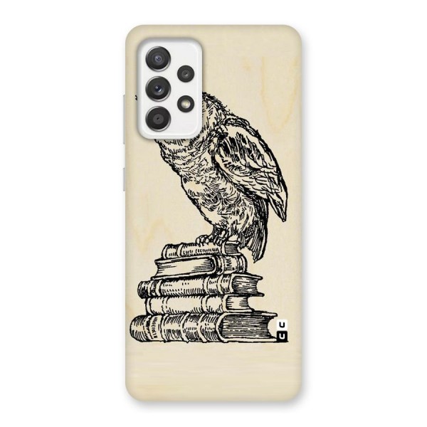 Book Owl Back Case for Galaxy A52