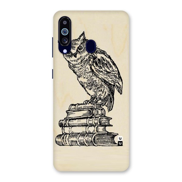 Book Owl Back Case for Galaxy A60