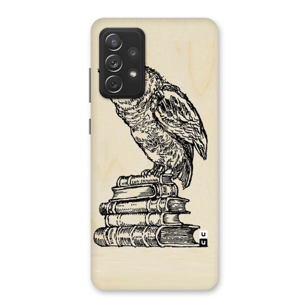 Book Owl Back Case for Galaxy A72