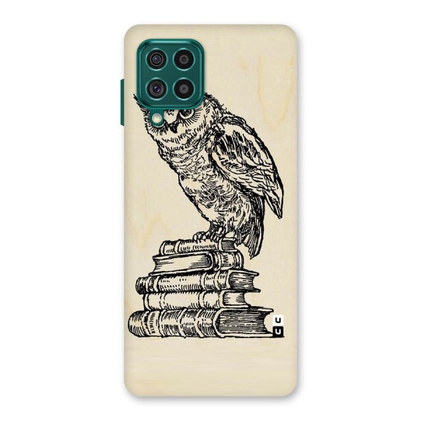 Book Owl Back Case for Galaxy F62