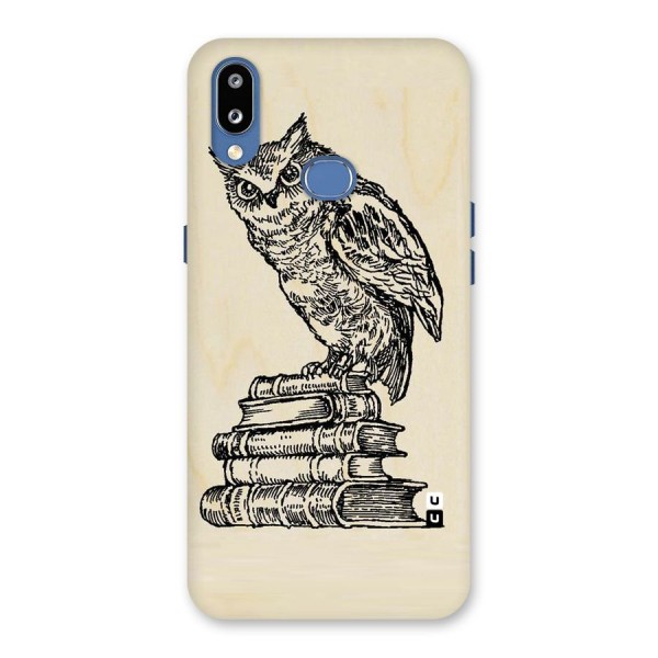 Book Owl Back Case for Galaxy M01s