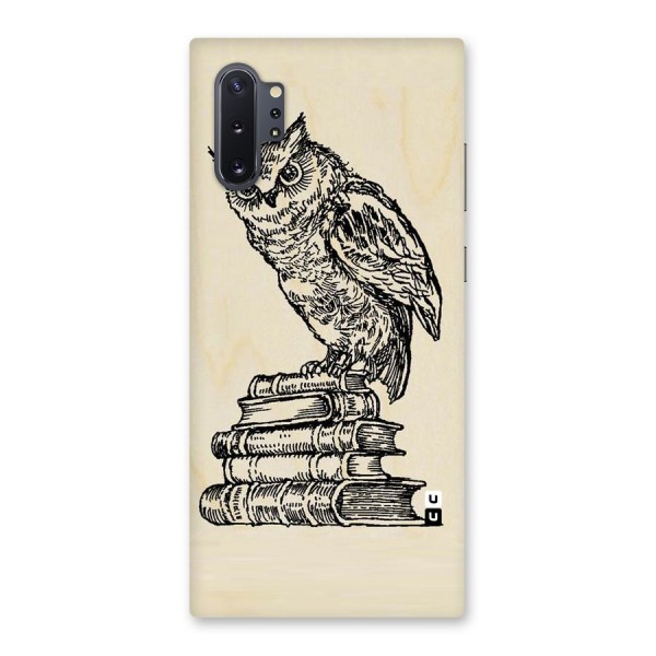 Book Owl Back Case for Galaxy Note 10 Plus