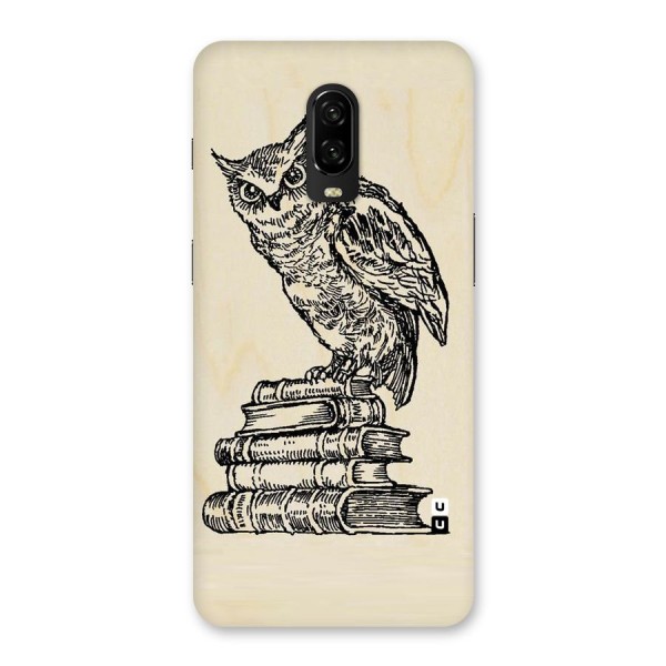 Book Owl Back Case for OnePlus 6T