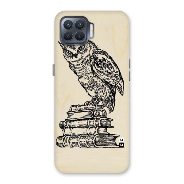 Book Owl Back Case for Oppo F17 Pro