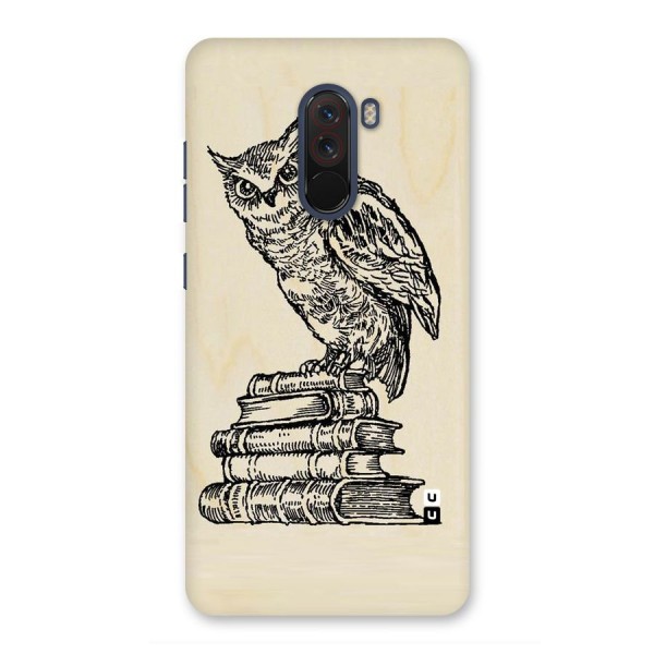 Book Owl Back Case for Poco F1