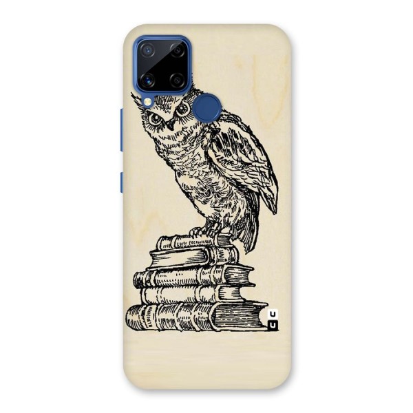 Book Owl Back Case for Realme Narzo 30A