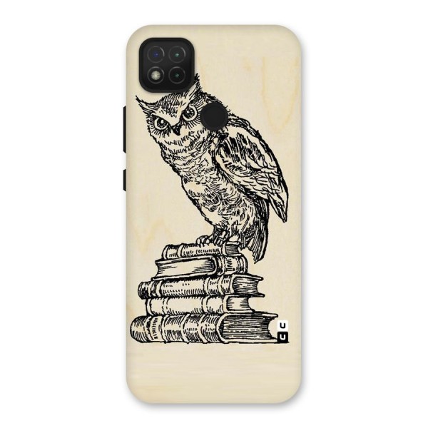 Book Owl Back Case for Redmi 9C