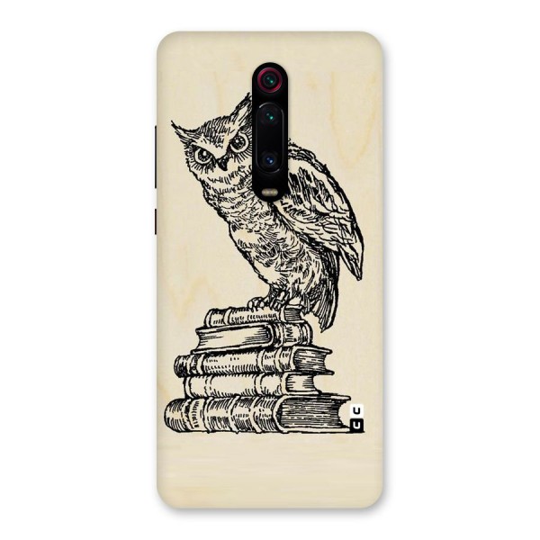 Book Owl Back Case for Redmi K20 Pro