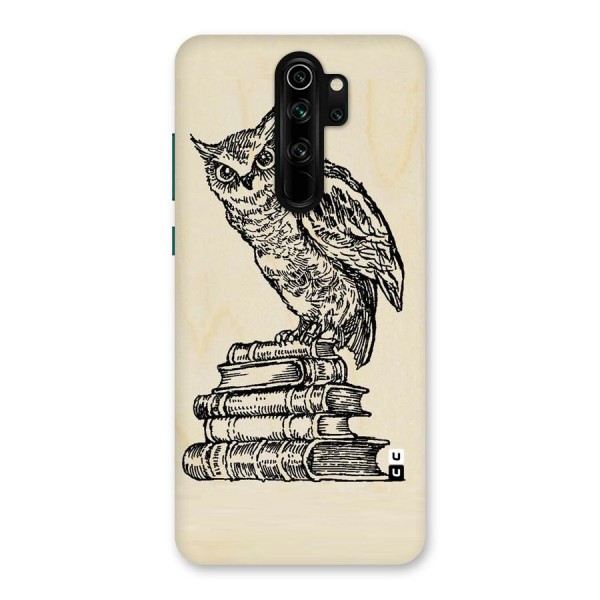 Book Owl Back Case for Redmi Note 8 Pro