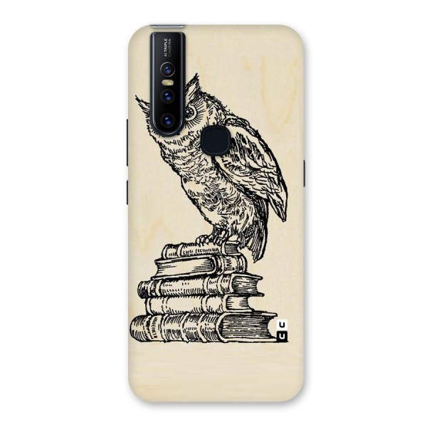 Book Owl Back Case for Vivo V15