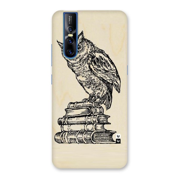 Book Owl Back Case for Vivo V15 Pro