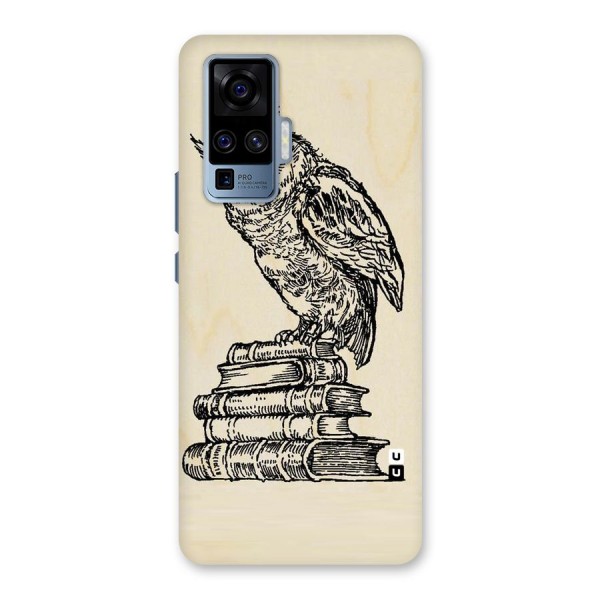 Book Owl Back Case for Vivo X50 Pro