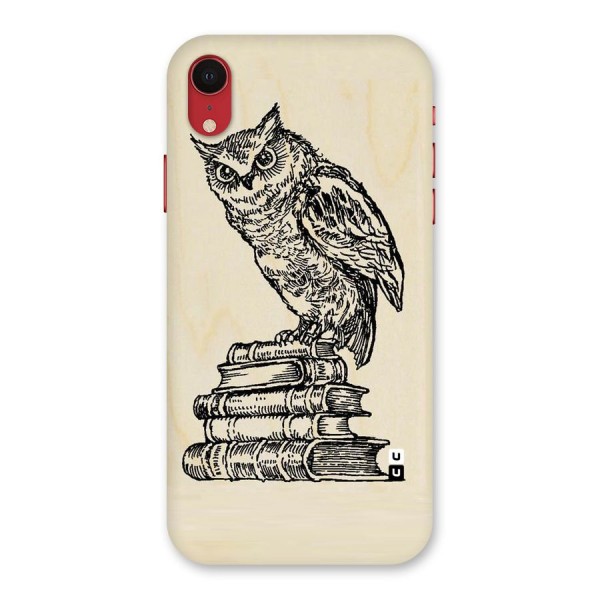 Book Owl Back Case for iPhone XR