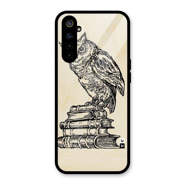 Book Owl Glass Back Case for Realme 6