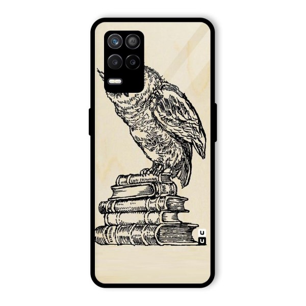 Book Owl Glass Back Case for Realme 9 5G