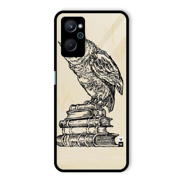 Book Owl Glass Back Case for Realme 9i