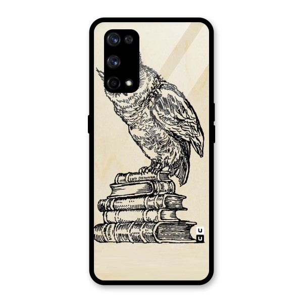 Book Owl Glass Back Case for Realme X7 Pro