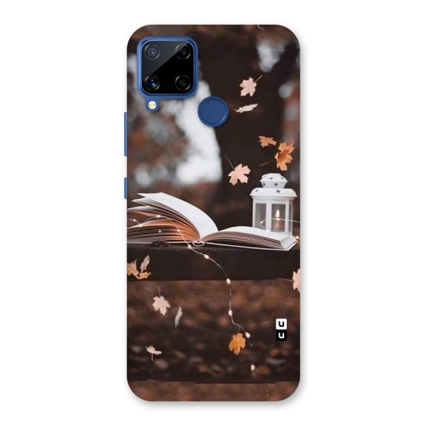 Book and Fall Leaves Back Case for Realme C12