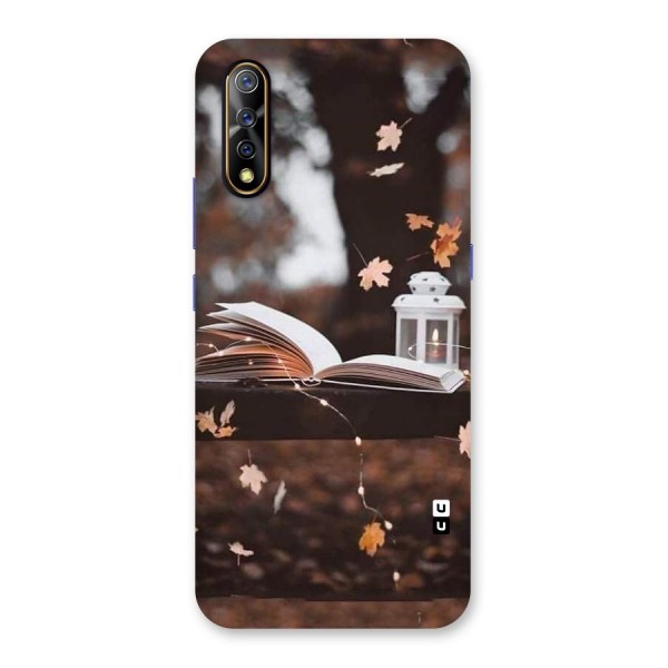 Book and Fall Leaves Back Case for Vivo S1