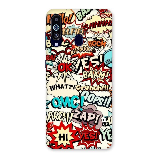 Boom Zap Back Case for Galaxy A60