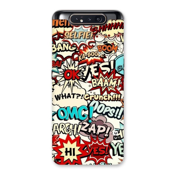 Boom Zap Back Case for Galaxy A80