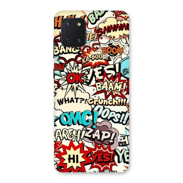 Boom Zap Back Case for Galaxy Note 10 Lite