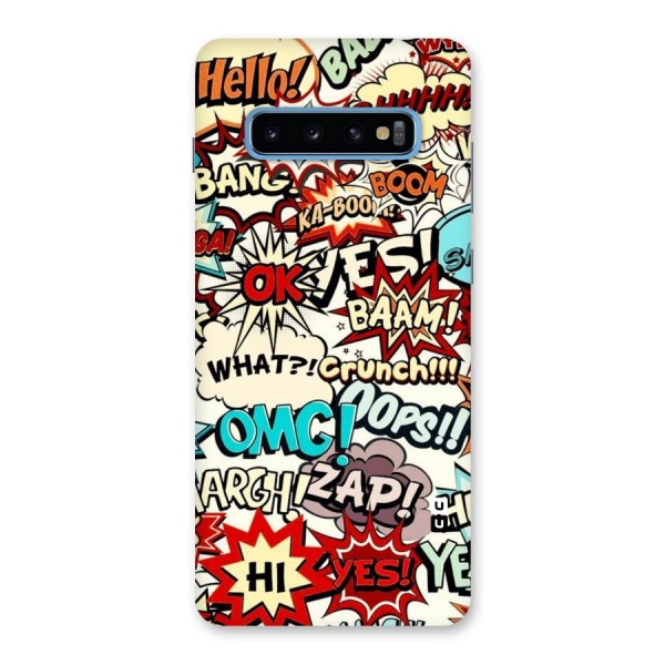 Boom Zap Back Case for Galaxy S10 Plus