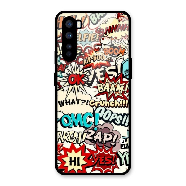 Boom Zap Glass Back Case for OnePlus Nord