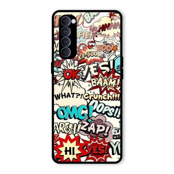 Boom Zap Glass Back Case for Oppo Reno4 Pro