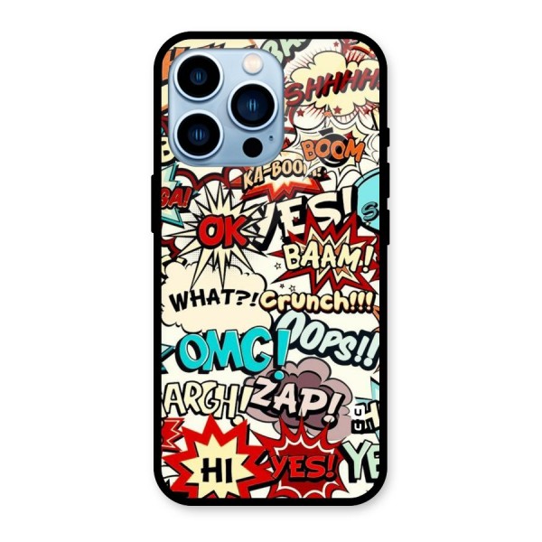 Boom Zap Glass Back Case for iPhone 13 Pro