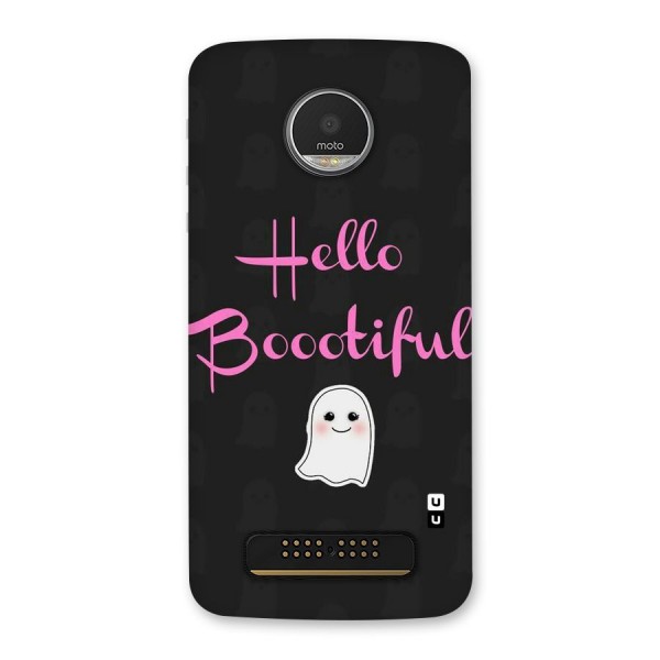 Boootiful Back Case for Moto Z Play