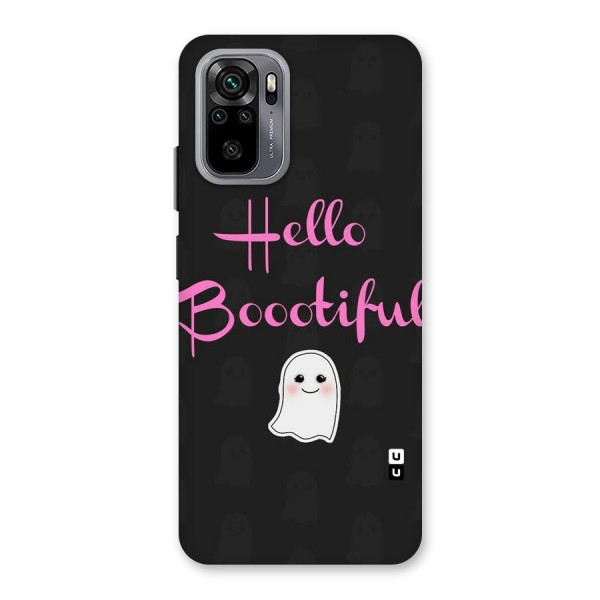 Boootiful Back Case for Redmi Note 10