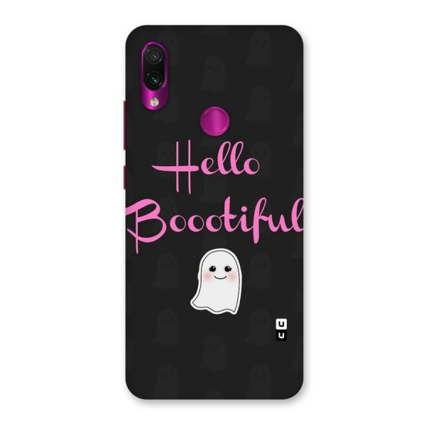 Boootiful Back Case for Redmi Note 7 Pro