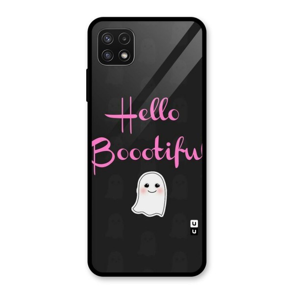 Boootiful Glass Back Case for Galaxy A22 5G